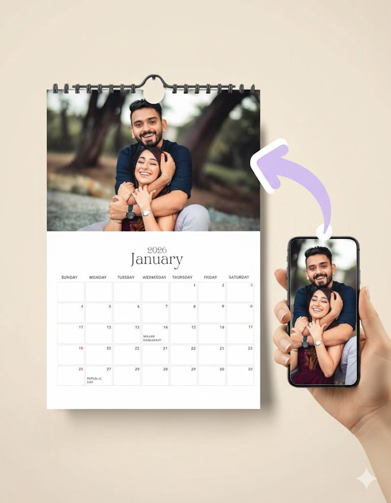 Personalized Wall Hang Calendar