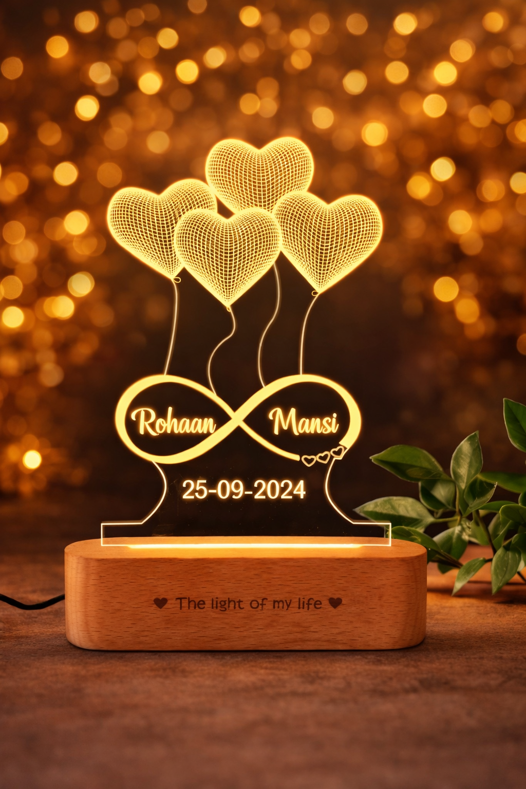 Acrylic Lamp - Design 2