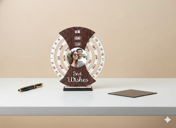 Personalized Photo Table Calendar