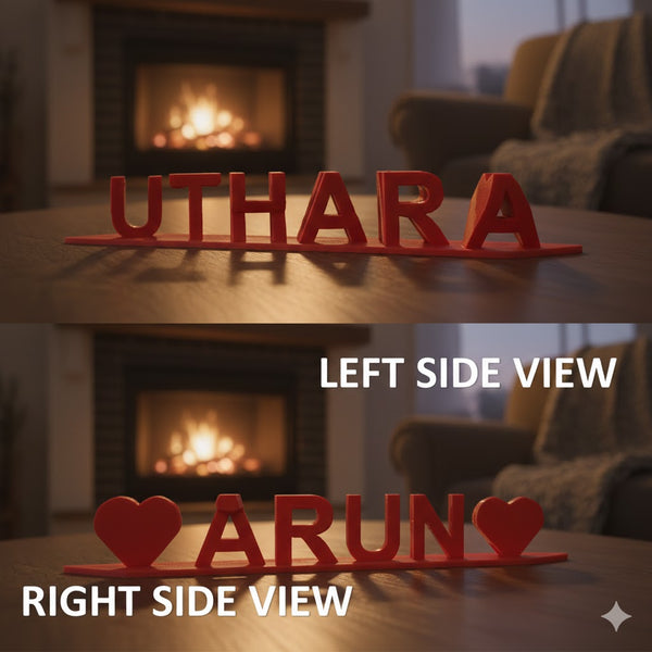 Stylish 3D Flipname